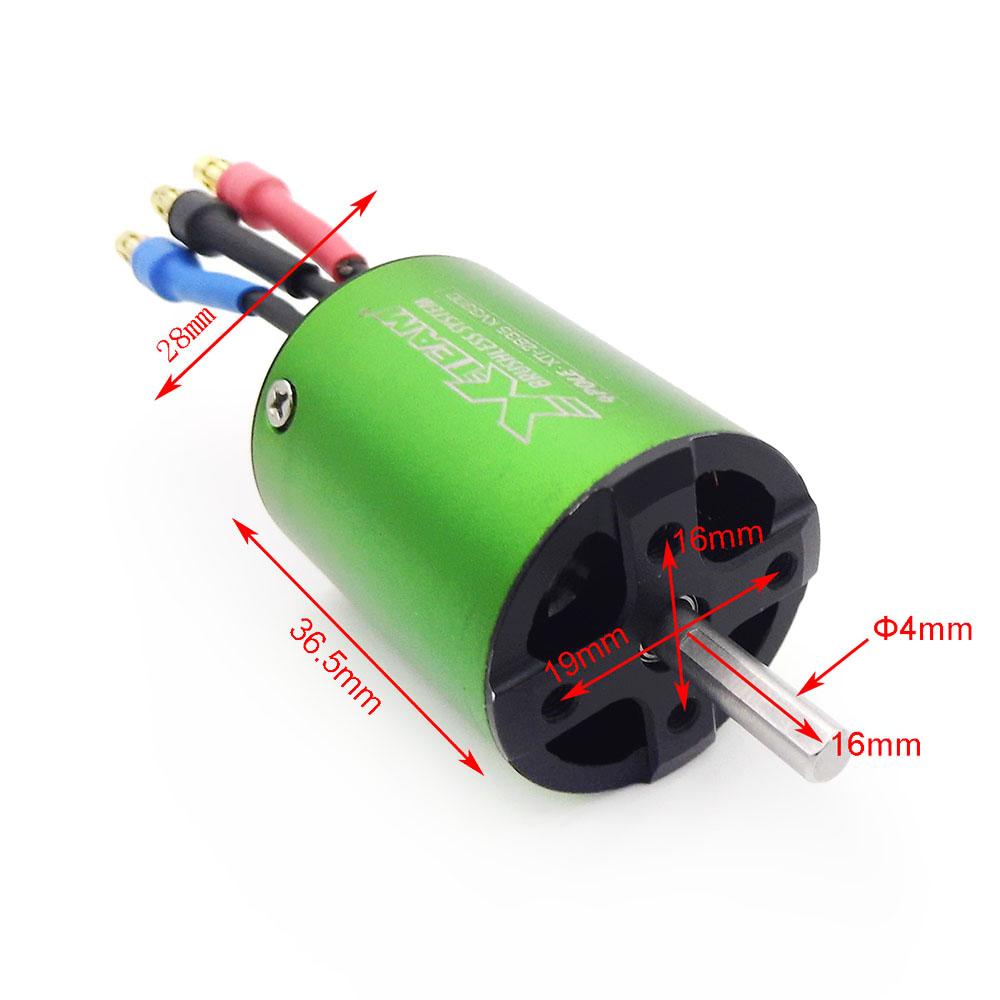 RC Boat Accessories 3.175mm 1/8" flexible Shaft Strut 2835 Motor 40A ESC Rudder Propeller Kit for Small RC Boat Speed MONO CAT