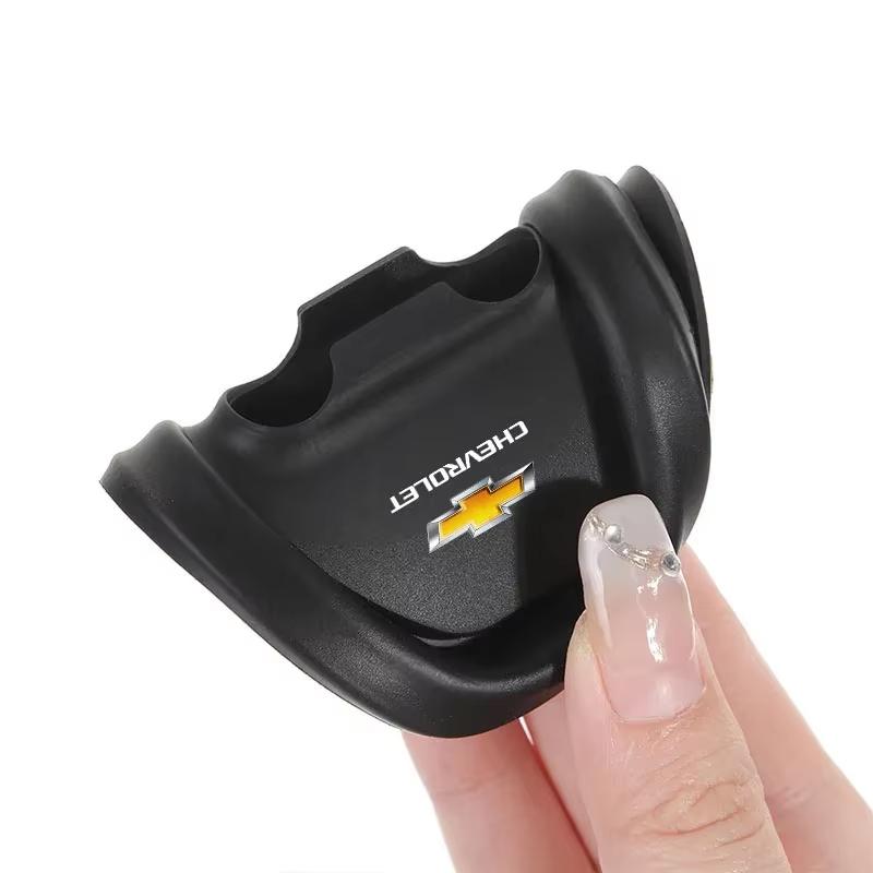 AABHL1 4Pcs Silicone Anti-collision Car Door Lock Protection Cover For Chevrolet Colorado Cruze Captiva Malibu Trax Aveo Camaro