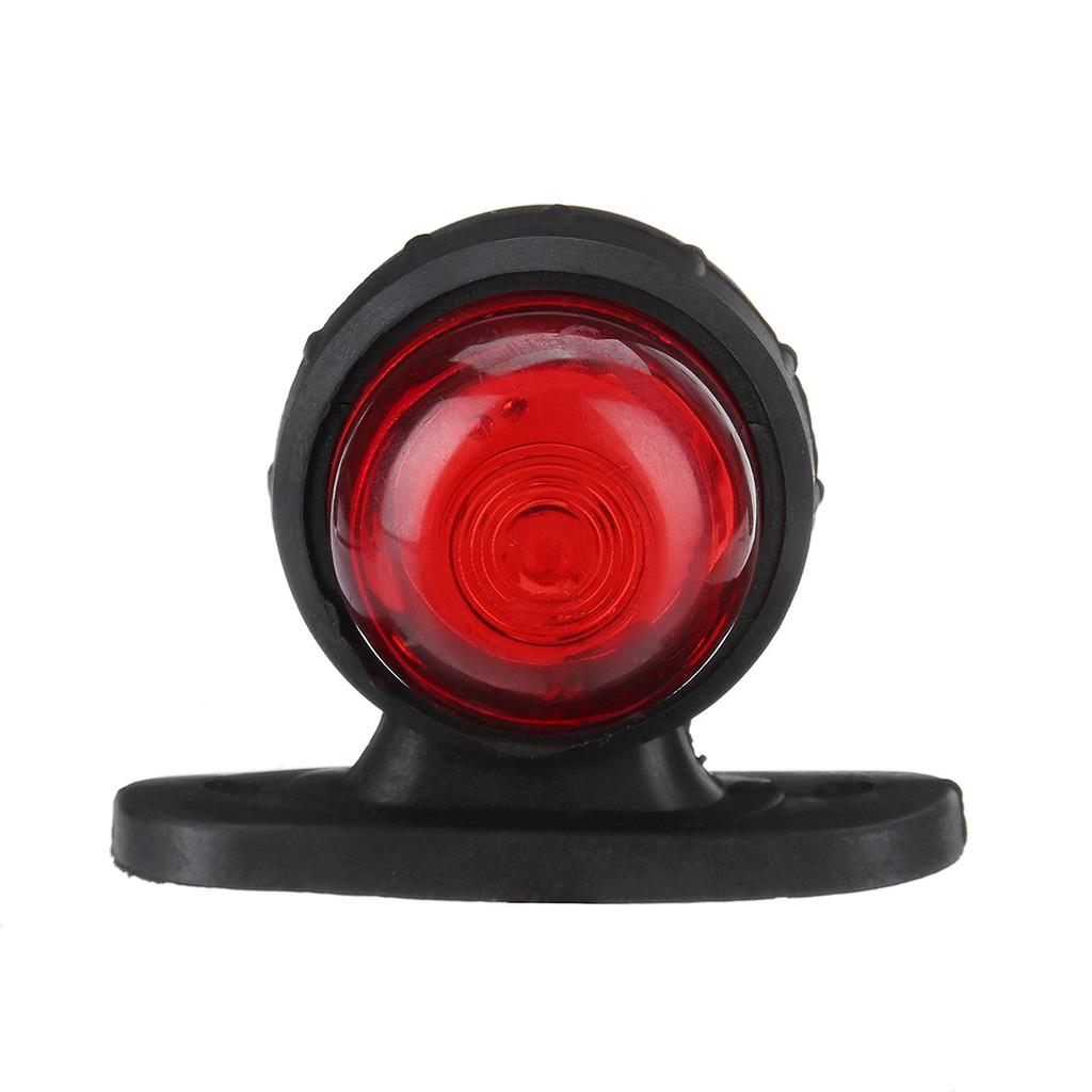 1/2pcs 12V 24V Truck Trailer Lights LED Side Marker Position Lamp Lorry Tractor Clearance Lamps Parking Light Red White