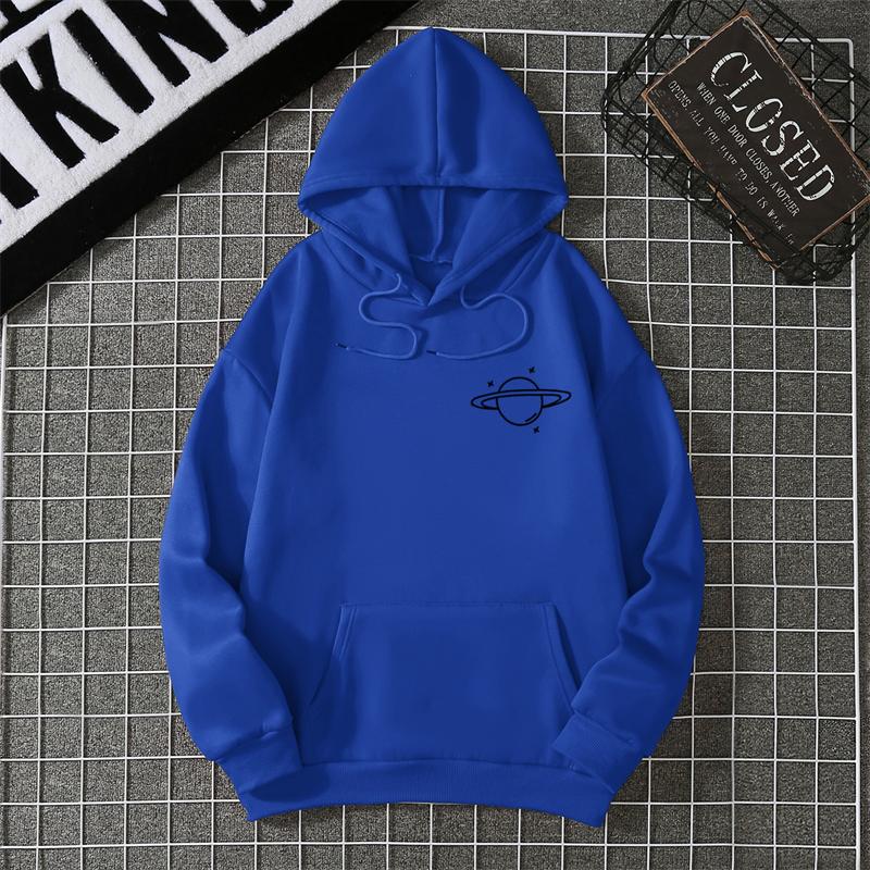 

Зимняя Новая Женская Толстовка Уличный Стиль Унисекс Двойные Карманы Толстовки Верхняя Одежда Женская Одежда Большого Размера 3XL