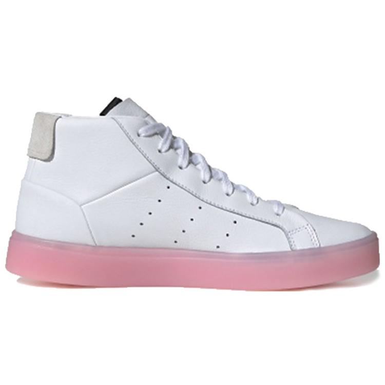Adidas Womens Sleek Mid 'Diva' (women's sizes) White / White / Diva Skate Shoes EE8612