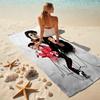 Amerikanische Musik Rock Michael Joseph Jackson Strandtuch Outdoor Camping Urlaub Schwimmen Strandtuch Outdoor Saugfähiges Badetuch Y8