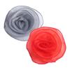 3D Organza Large Flower Patch Chest Flower Clothes Appliques DIY Clothing Patch  Sewing