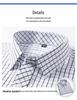 Men's Summer Plaid Cotton Short Sleeve Shirt - Breathable & Sweat-Absorbing