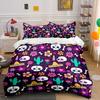 Day of the Dead Colorful Set Bedding Duvet Cover Set Duvet Cover Pillowcases (1 * Duvet Cover 2 * Pillowcases, Without Duvet Insert)