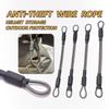 Anti-Theft Reminder Rope Motorcycle Bicycle Full Helmet Storage Wire Rope Helmet Luggage Anti-Theft Rope Outdoor Sports Use