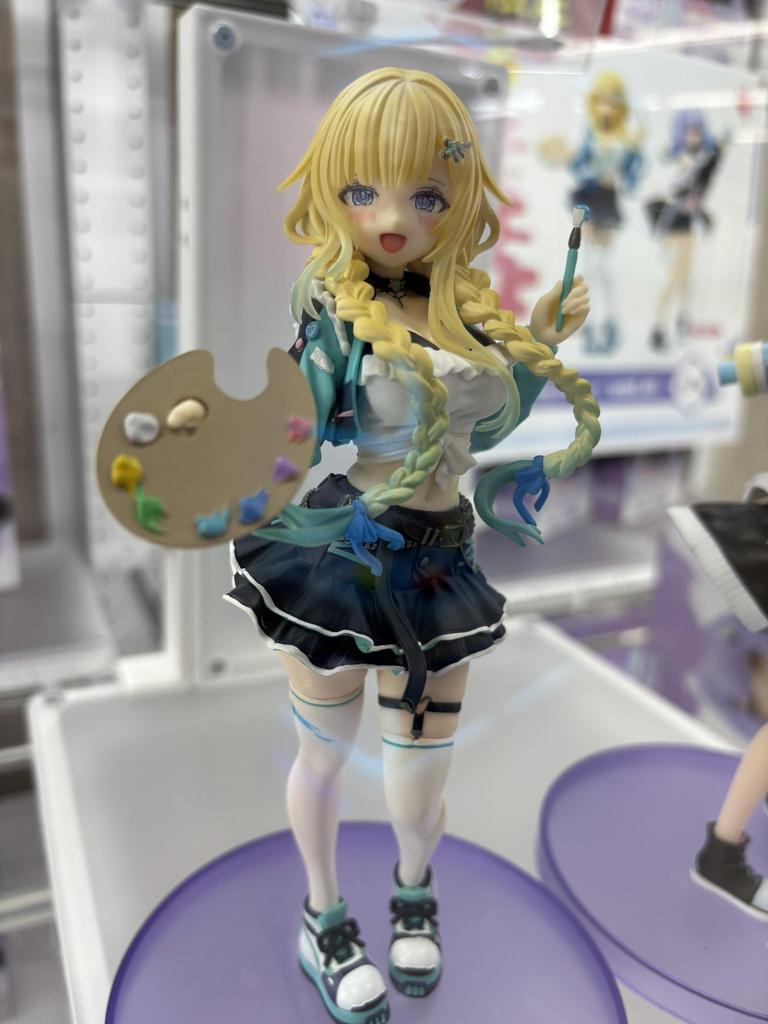 Aizawa Emma and Shimiya Luna Scale Figure Set of 2 with 20cm VSPO! Figures -Play paint- vol.6 Size Approx.