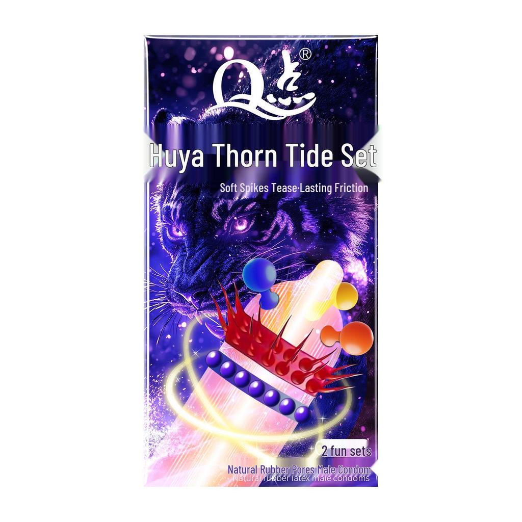 Q-point Ultra-Thin Hyaluronic Acid Condoms: Long-Lasting and Safe for Enhanced Pleasure.