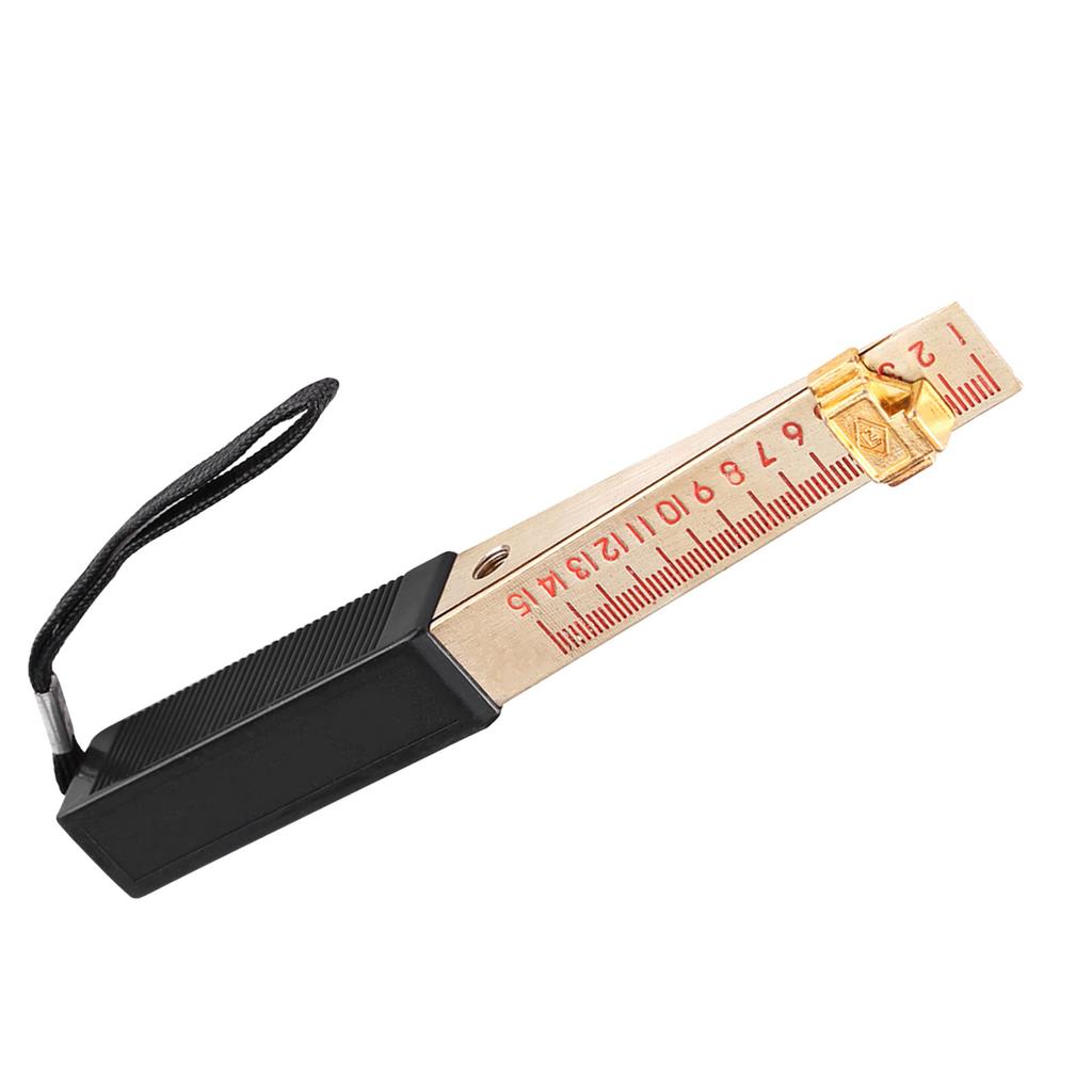 Vernier Feeler Gauge Feeler Gauge Wedge shaped Vernier Feeler Gauge 1-15mm House Engineering Inspection Flatness Measuring