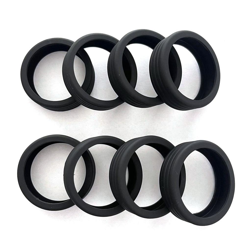 8Pcs Luggage Wheel Covers Carry On Suitcase Caster Wheels Protector Silicone Case Silent Noise