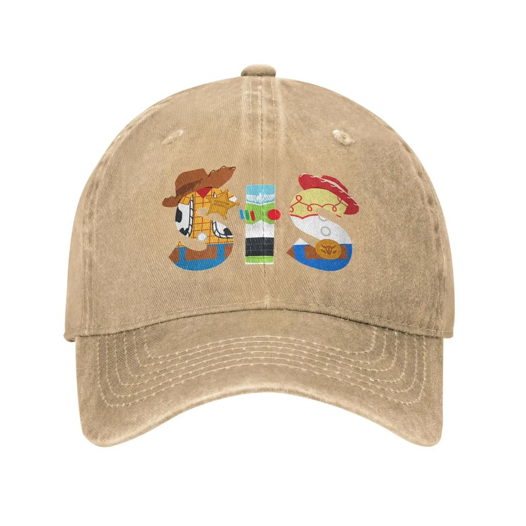 Sis Sister Family Birthday Baseball Cap Classic Distressed Denim Snapback Hat for Men Women Outdoor Gift Caps Hat