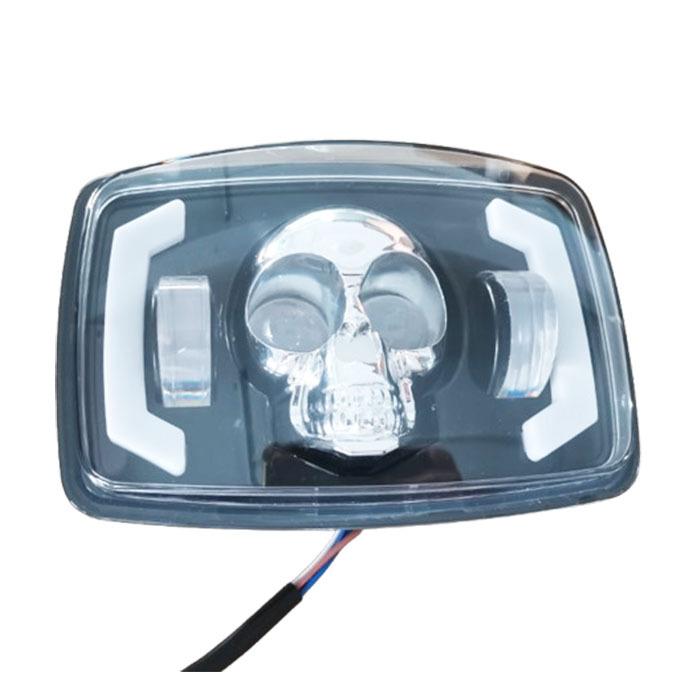 Led Work Light Truck 6-inch Motorcycle LED Headlight 6x4 High-brightness High/low Beam 2-bead Modification Strobe Light