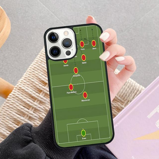 Football Soccer Tactics Time Phone Case For iPhone 17 Air 13 12 14 15 16 Cover For Apple Pro Max Plus