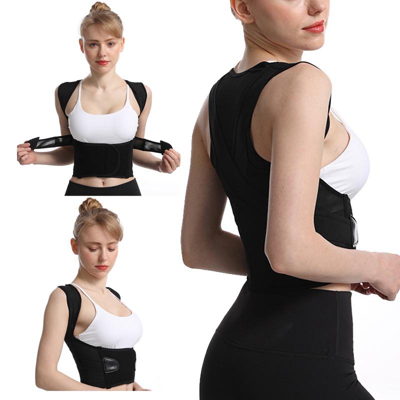 Manufacture Price Professional Protection Adjustable Back Straightener Strap Support Corrector Brace Shoulder Posture Corrector S