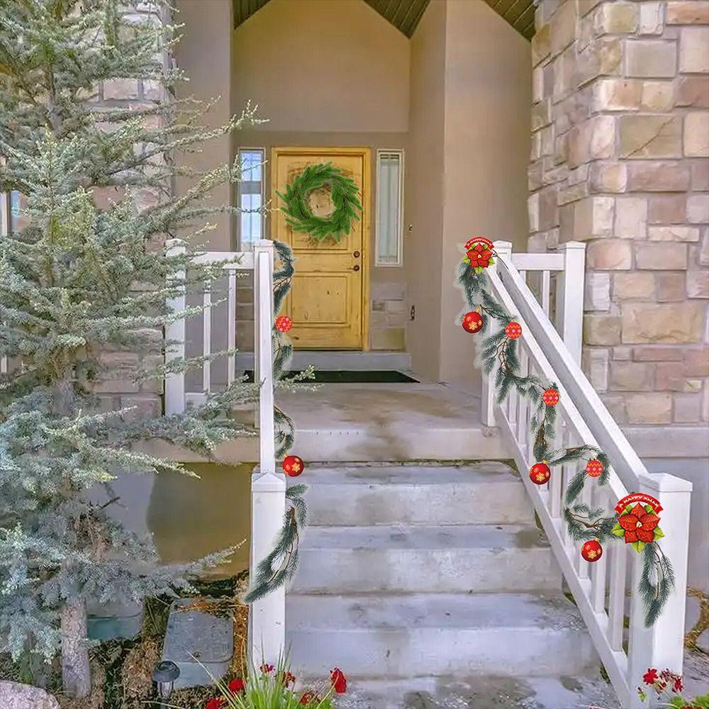 2M Artificial Pine Garland Home Deco Winter Pine Garland  Christmas Decoration