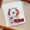 Cartoon Acrylic Kitten Puppy Hair Clip - Versatile Girly Duckbill for Children's Flyaway Bangs