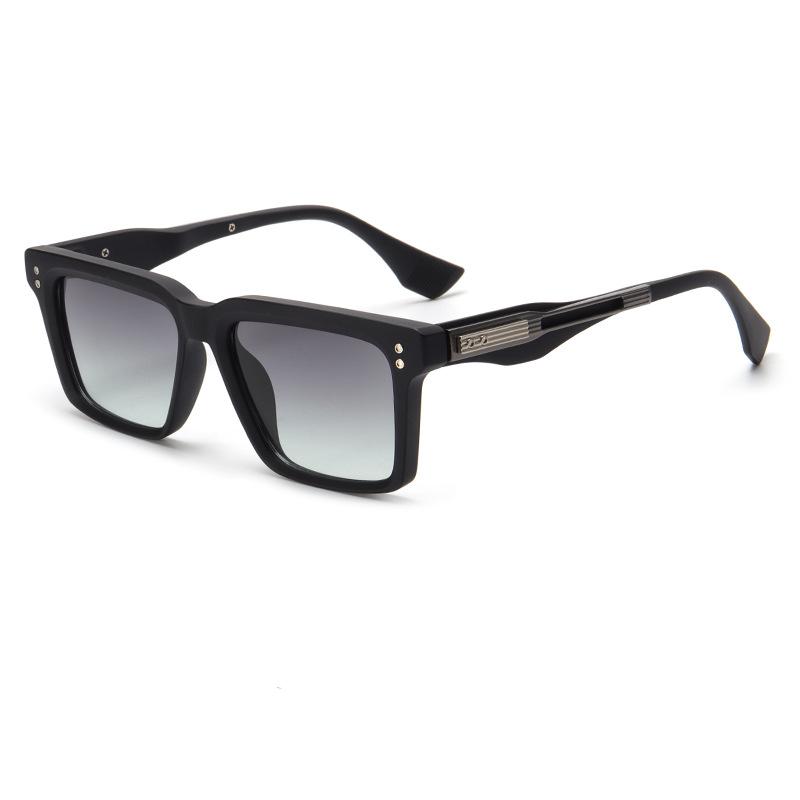 European and American trends box anti-ultraviolet sunglasses female Internet celebrities personalized street shot anti-blue glasses