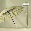 Premium 24-Rib Automatic Straight Umbrella