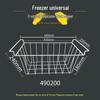 Universal Multi-Layer Hanging Freezer Storage Rack Basket
