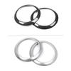 For Mercedes Benz E Class W213 2016 2017 2018 ABS Car Side Air Conditioning Vent Outlet Ring Frame Cover Protective Trim