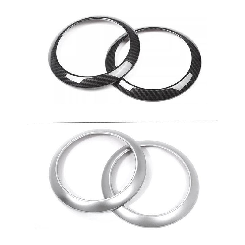 For Mercedes Benz E Class W213 2016 2017 2018 ABS Car Side Air Conditioning Vent Outlet Ring Frame Cover Protective Trim