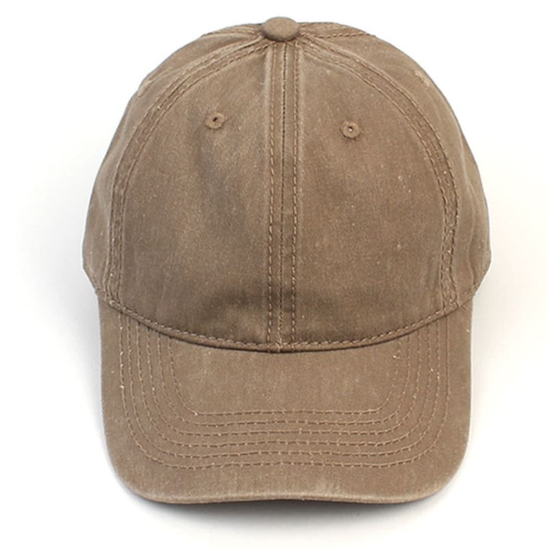 Universal Chemistry Muji Pigment Washing Beige Ballcap Washing Ball Cap