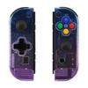 eXtremeRate Switch Clear material handheld controller housing compatible with and Switch also comes with a full set of buttons and console case are