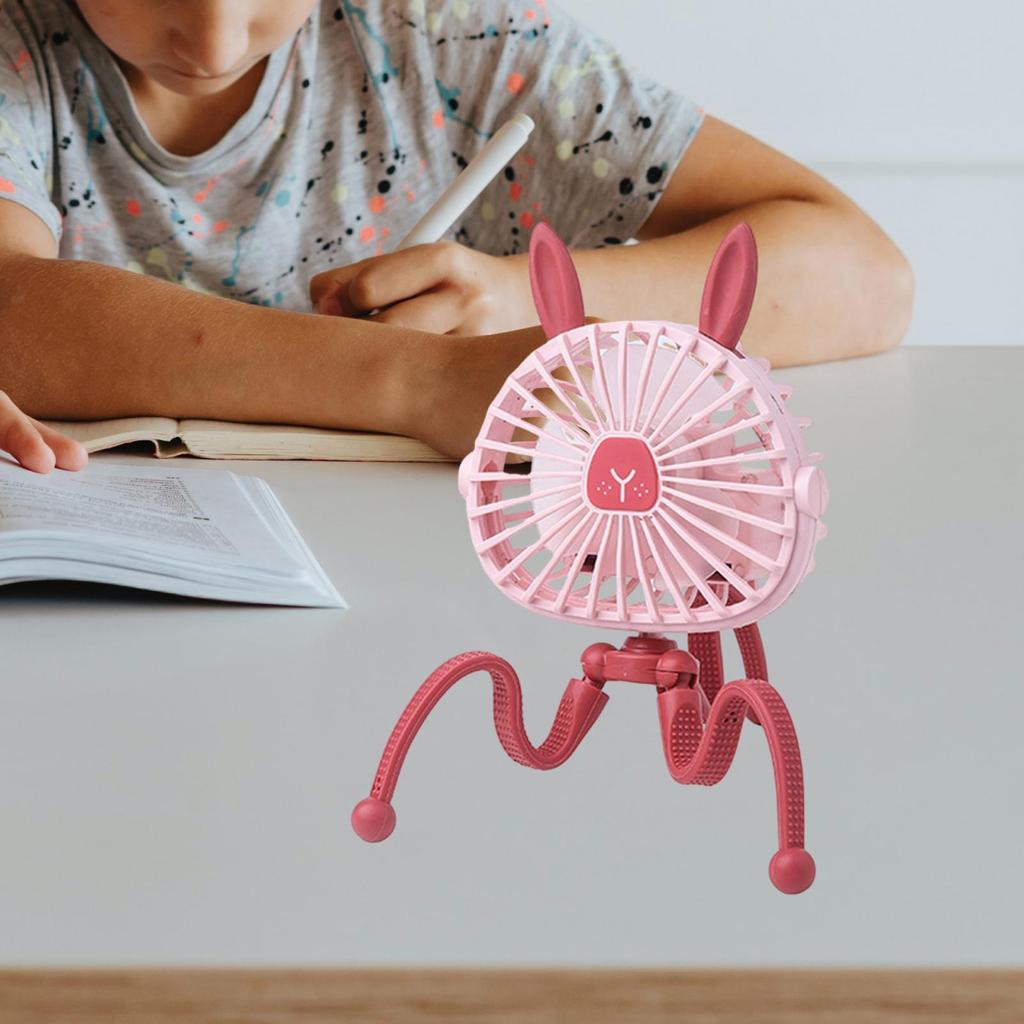 Design Fan with Night Light for Personal Use in Office And Bedroom