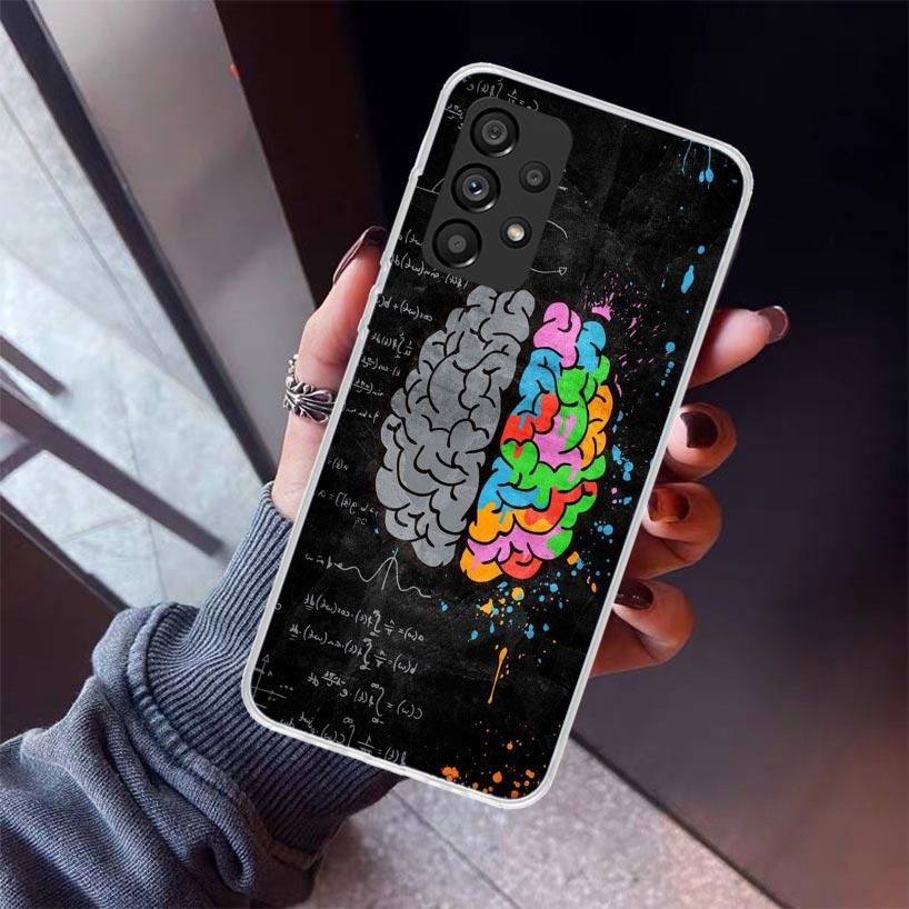 Physics Chemical Mathematics Phone Case For Samsung Galaxy A12 A52S A42 A32 A22 A51 A50 Note 20 Ultra 10 S10 Plus A71 A70 A31 A3