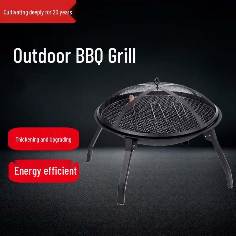 Portable Foldable Outdoor Grill & Tea Stove