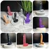 Premium Tpe Crystal Clear Dildo For Women Available In Multiple Sizes And Vibrant Colors For Satisfaction