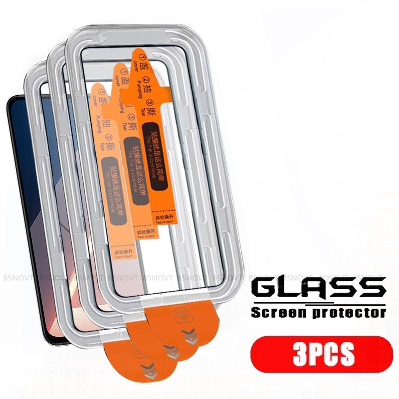 4/3/2/1pcs For Xiaomi Poco C85 Glass Poco C85 Tempered Glass 9H HD Protective Full Cover Dust Free For Screen Protector Poco C85