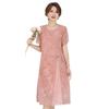 Mother's Day Summer Qipao Dress for Middle-Aged Women