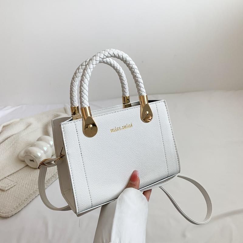 Trendy Pu Leather Handbag For Women 2023 Summer Fashionable Shoulder Bag With Vintage Crossbody Design