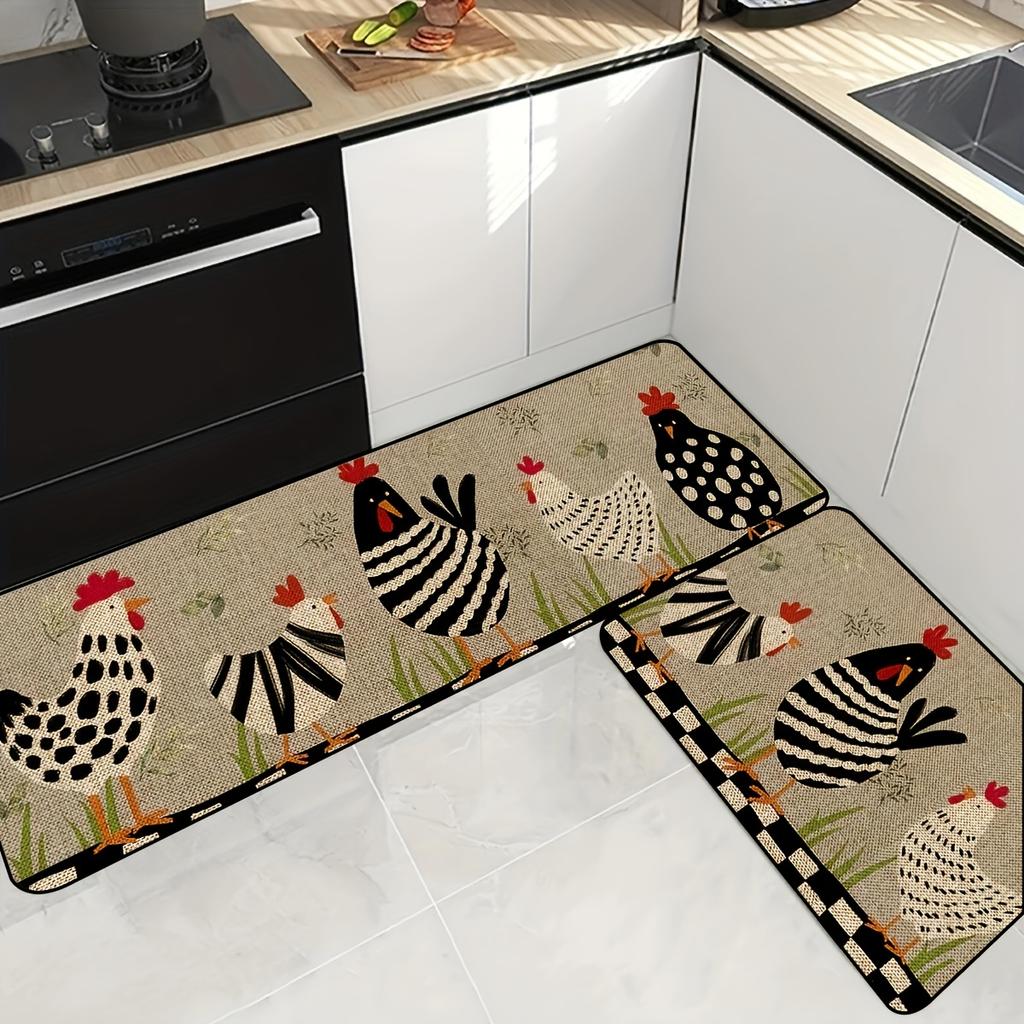 Rooster Carpet Creative Kitchen Rug Soft Rug For Bedroom Living Room Carpet Doormat  Welcome Mat Home Decor