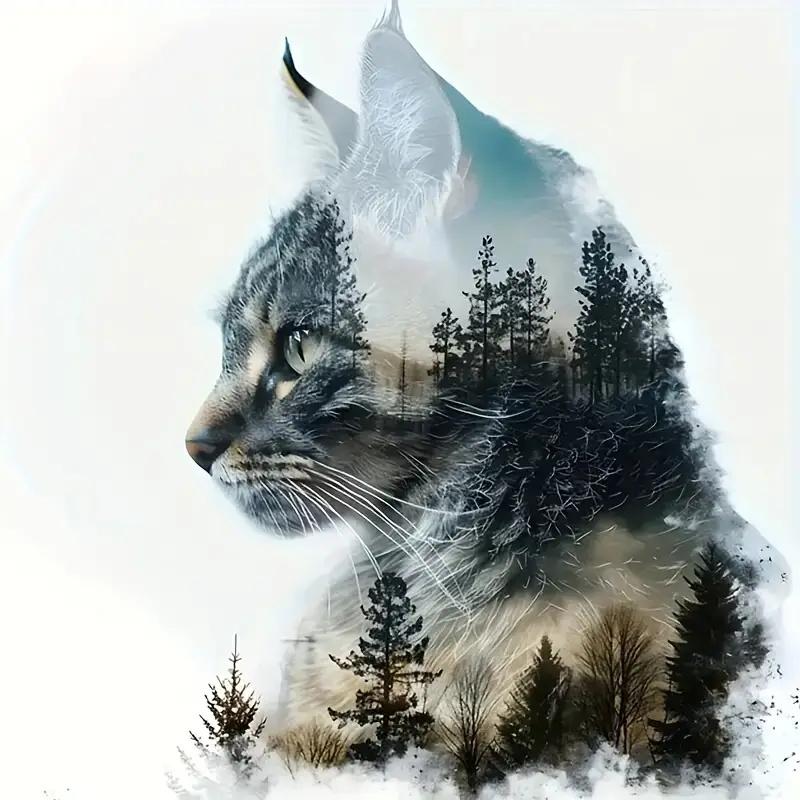 

Очаровательный фэнтезийный кот, смешная водостойкая виниловая наклейка на автомобиль, декоративные аксессуары для экстерьера, используется для автомобиля, мотоцикла, ноутбука, фургона 10cm-Longest Side