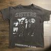 Sisters Of Mercy Tour Retro Grafické Unisex Tričko S-5XL