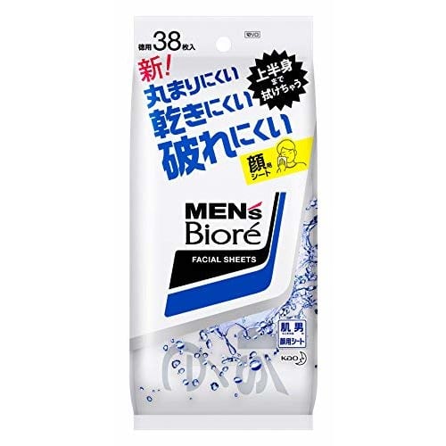 

Очищающие салфетки для лица Kao Men s Biore для стола, 38 шт. x 4 в наборе