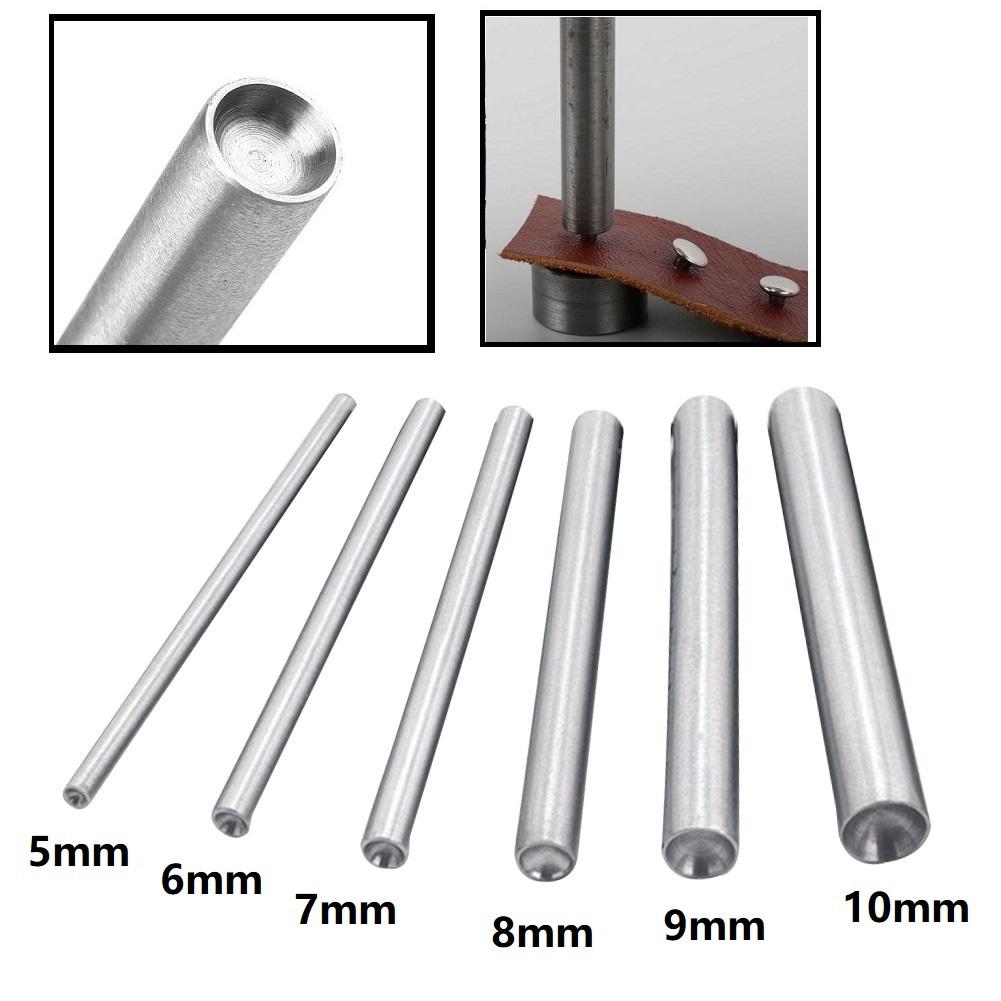 Rivet Tool Rivet Tool Domed Snap For Spike Studs Punch Hand Tool