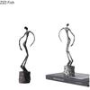 Twisted Dancer Figures Statue Artwork Ornaments Desk Decoration Creative Abstract Characters Sculpture Room Aesthetic Decor