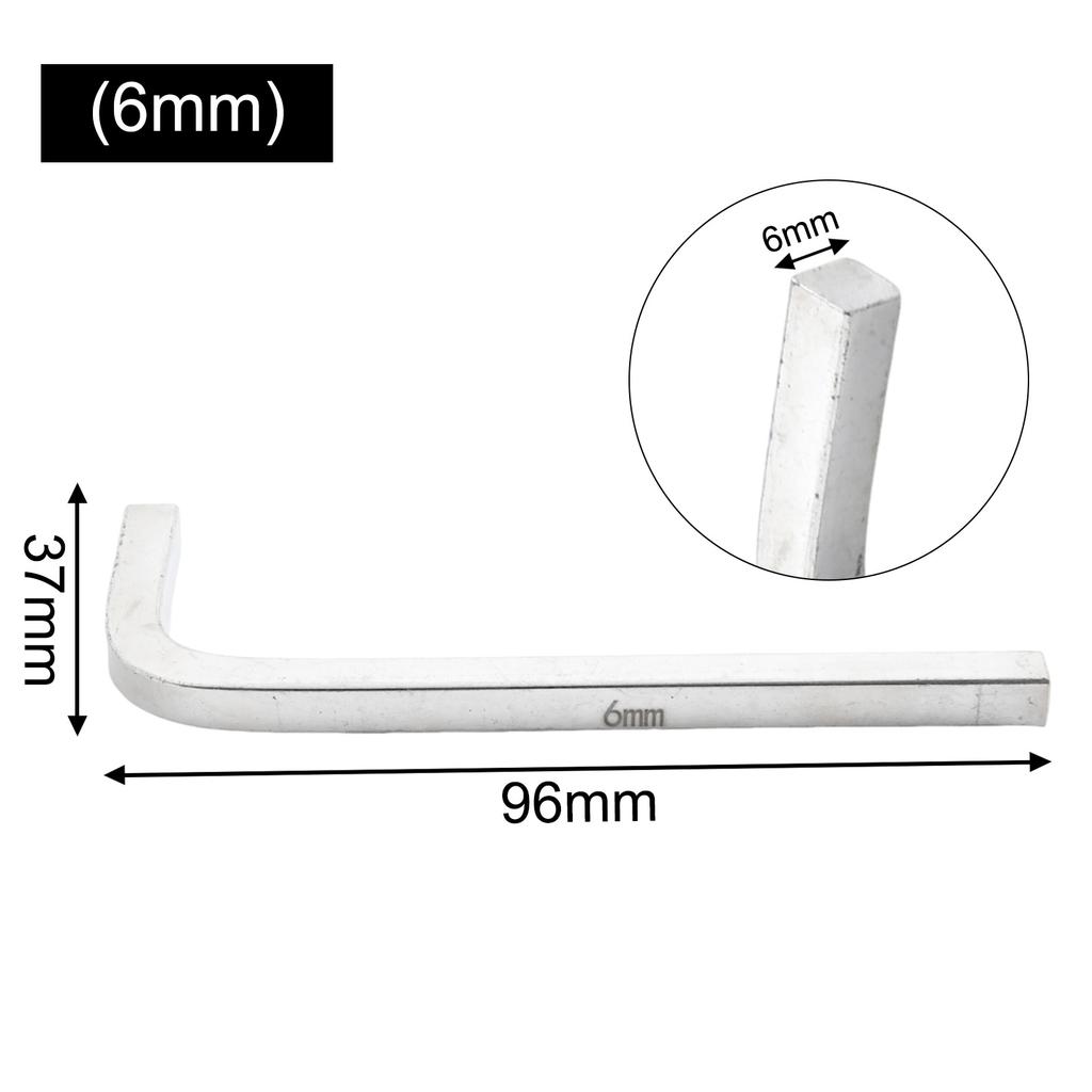 1 Stück L-Form Vierkantkopfschlüssel Vierkantschlüssel 4-Punkt-Schlüssel Schraubendrehersatz Für Sicherheits-Selbstbohrschraubenantrieb 3-10mm