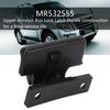 Armrest Box Lock Cover Switch Snap MR532555 ABS Black for Montero Pajero V63W V98V -