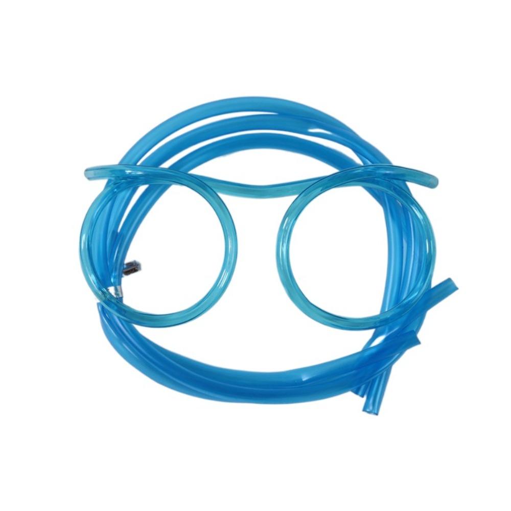 Reusable Straw Drinking Eyeglasses PVC Creativity Toy Novely Loop Straws  Party