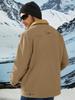 KEFITEVD Motorcycle Winter Pilot Jacket with Fleece Size L Men's Jacket, Windproof, Dokajan, Workwear, Lining, Khaki,