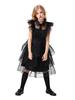 Wednesday Addams Family 2025 Black Princess Dress Halloween Cosplay Costume