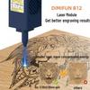 Laser Engraving & Cutting Machine with Laser Head Module for DIY Marking & Printing