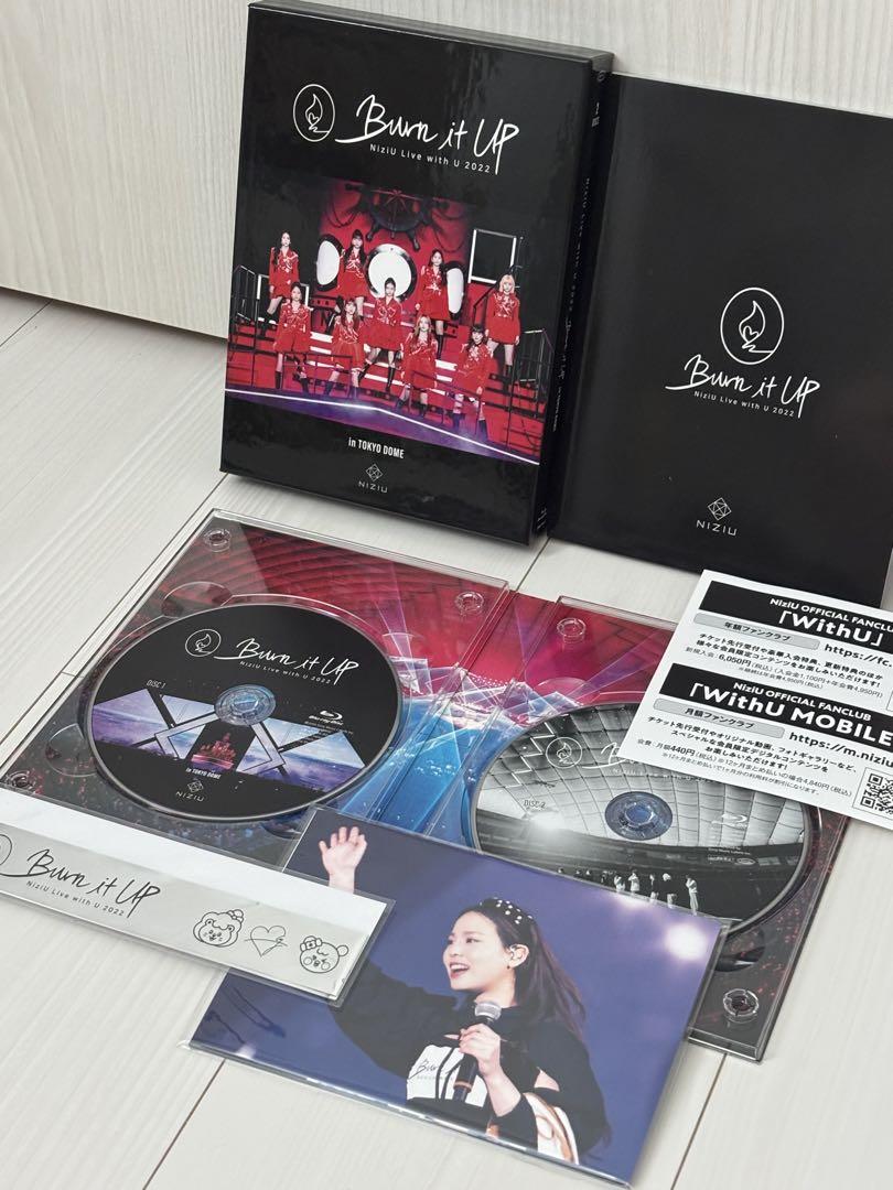 

[USED] NiziU Burn it UP Blue-ray Limited Edition