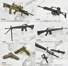 Tomytec Little Armory LD053 Guns Accessories B2 Unpainted Assembly Runner Kit 336990 1/12