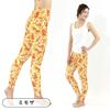 A1165 BT05 Botanical Party Size S [YogaIrie] Leggings, 10-Length, Mimosa,