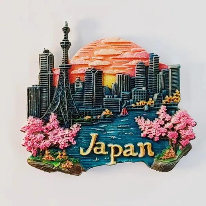 Japan Souvenirs Sashimi Fridge Magnets Salmon Clam Octopus Oysters Refrigerator Stickers Home Deocration Kids Gifts